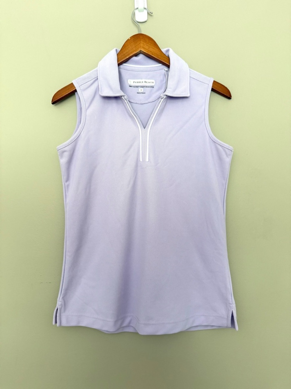 Pebble Beach Golf Sleeveless Polo